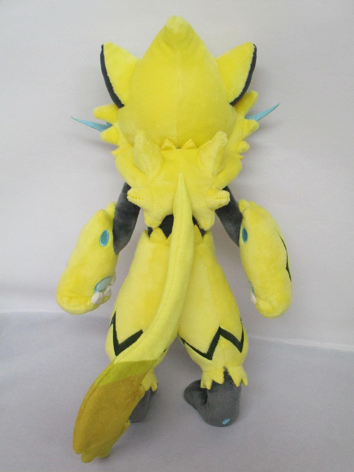 Sanei Zeraora plush fabric close-up, soft-touch texture for cozy hugs.