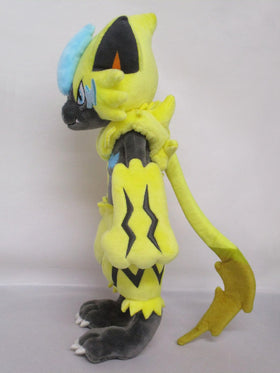 Sanei Zeraora 11-inch plush name tag detail, showcasing quality materials.
