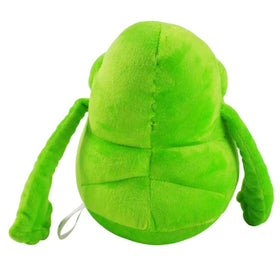 SANERBA Imaginative play with Stay Puft and Slimer plush toys