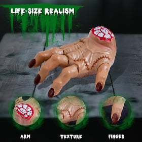 SANGQAOFU battery-powered hand decoration for flexible Halloween setups