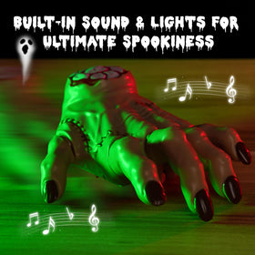 SANGQAOFU crawling hand with LED lights for dramatic night-time effects