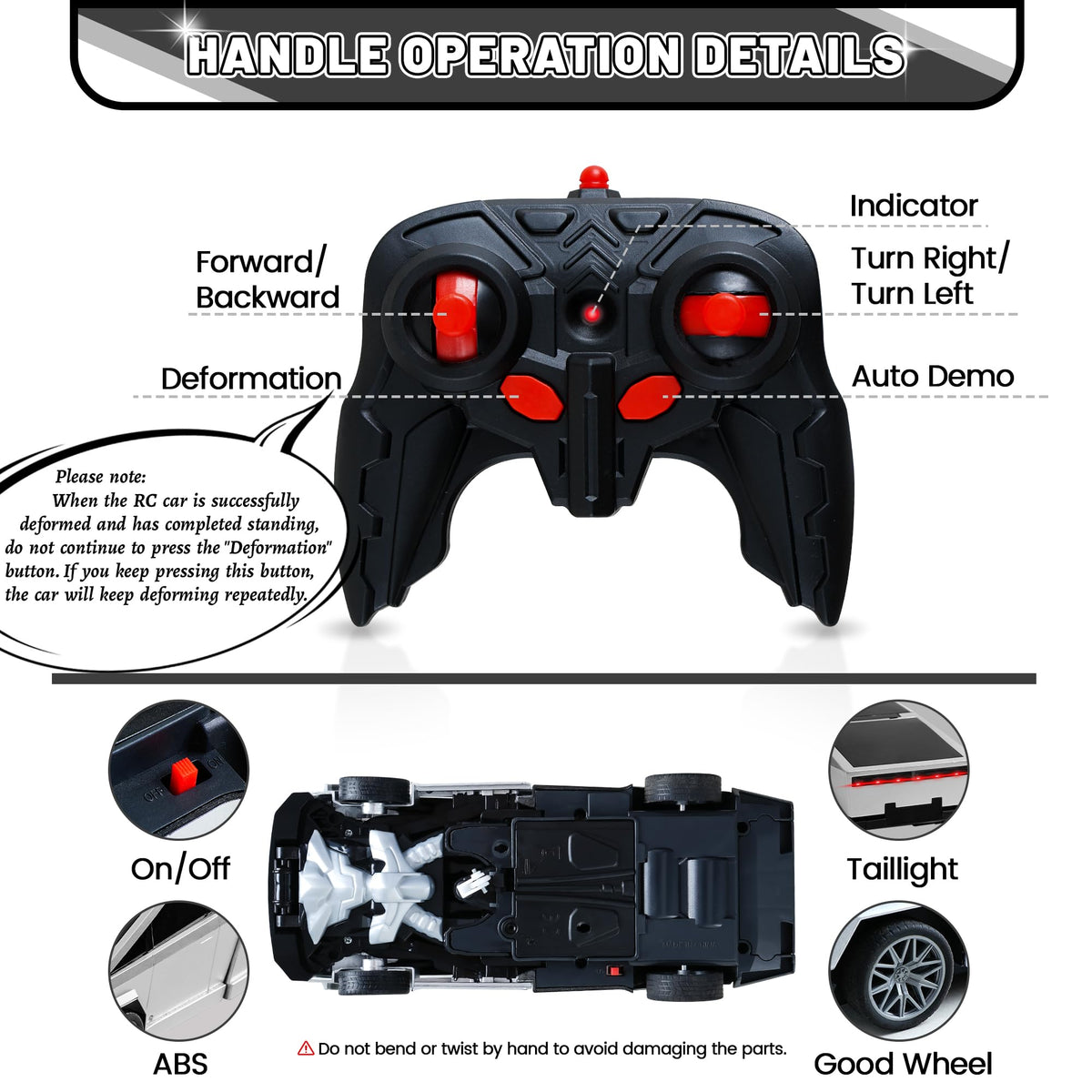 SANGQAOFU one-button transform enables quick car-to-robot switching