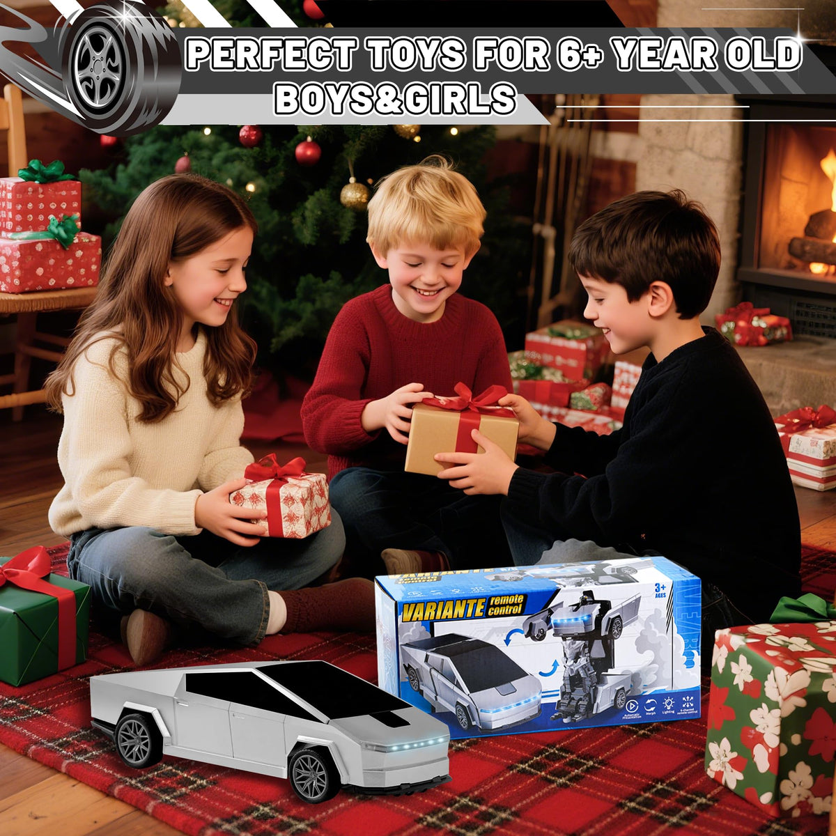SANGQAOFU kid-friendly design suitable for ages 4-8+ as a gifting option