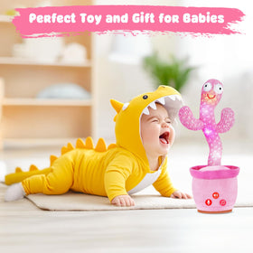 SANJOIN dancing cactus toy safe durable design meets parenting safety standards