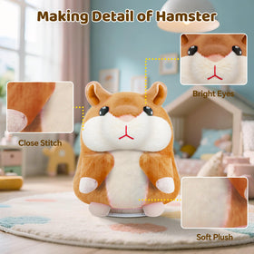 SANJOIN talking hamster on-off switch featured for simple power control.