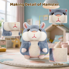 SANJOIN talking hamster CPC certified safety for worry-free playtime with kids.