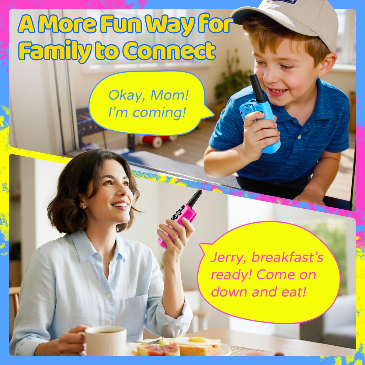SANJOIN easy-to-use design with one-key call for outdoor adventures