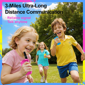 SANJOIN walkie talkies for kids with crisp clear calls for safe outdoor adventures