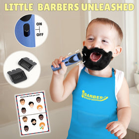 Sanlebi Barber Shop toy electric shaver simulating vibration for authentic role play
