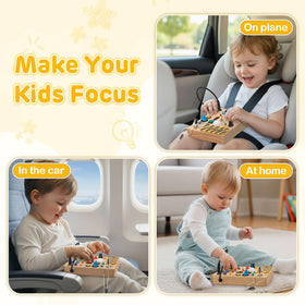 Sanlebi Busy Board as a thoughtful screen-free gift for toddlers