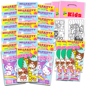 SANRIO Hello Kitty mini favors color pages enhance kid-friendly party gifts