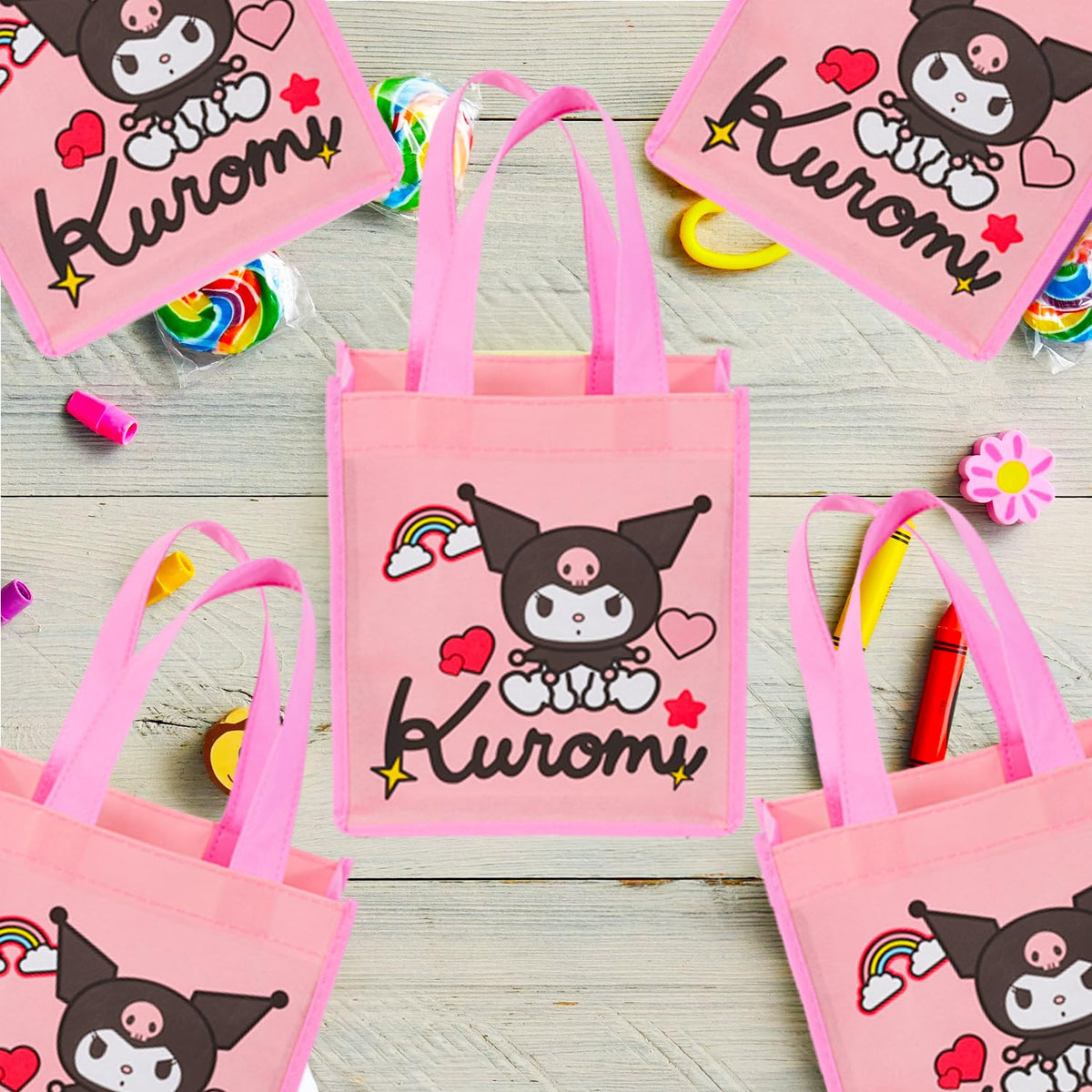 Hello Kitty stickers included for decoration and customization.