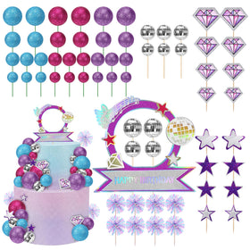 Sanwuta K-Pop glitter balls add vibrant sparkle to cakes and desserts