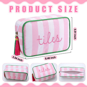 Sanwuta Mahjong Tile Bag zipper closure keeps tiles secure on the go.