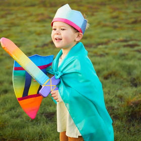 Sarah's Silks Foam Shield rainbow packaging image showing gift-ready design.