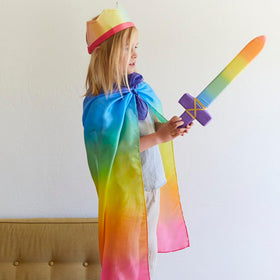 Sarah's Silks 17-inch sword length helps guide safe swings for beginners