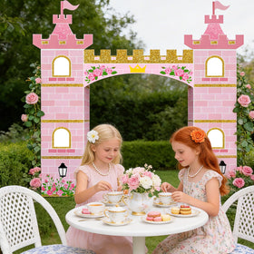 Sariiraw photo backdrop ready castle arch for princess themed events