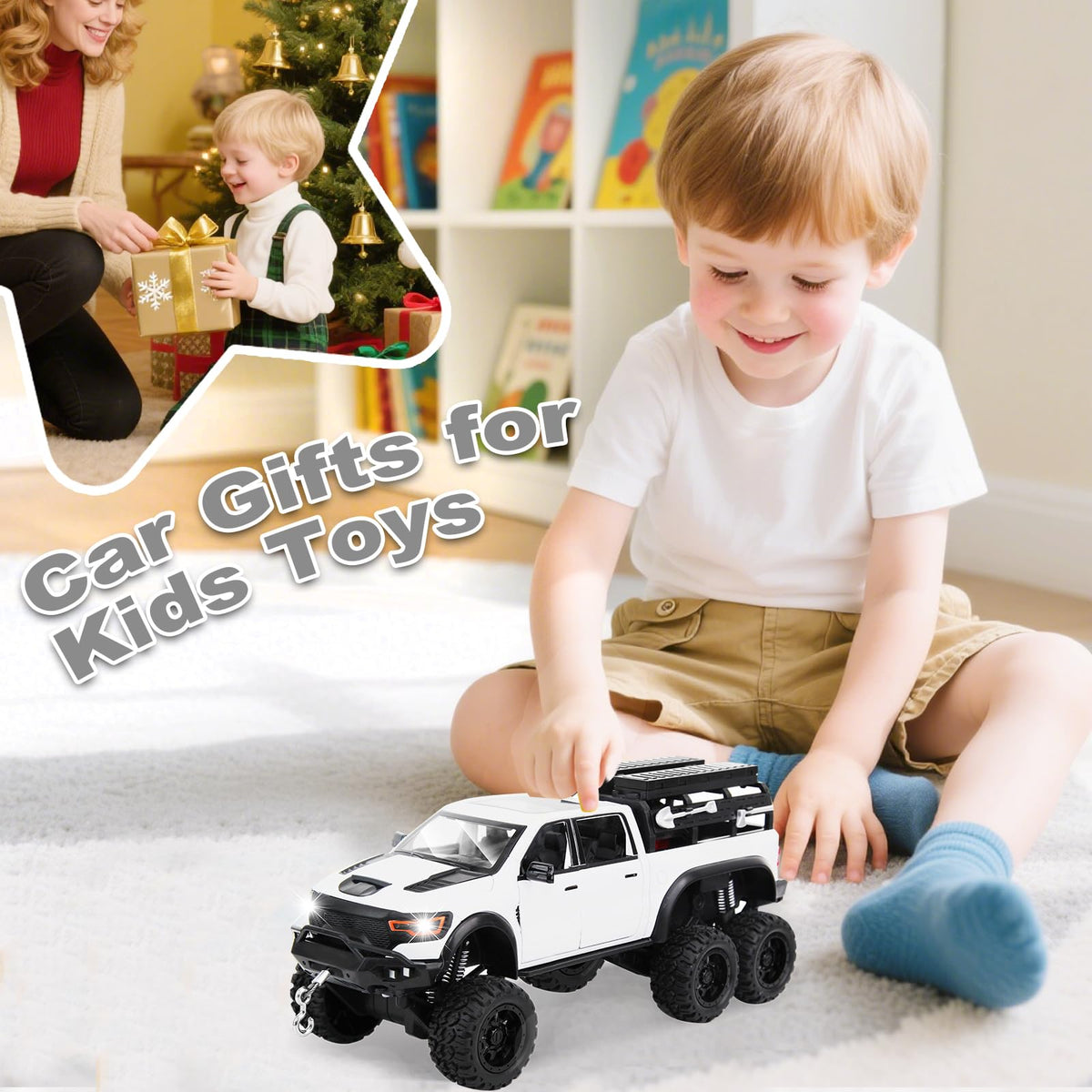 SASBSC gift-ready 6x6 truck suitable for budding drivers and collectors