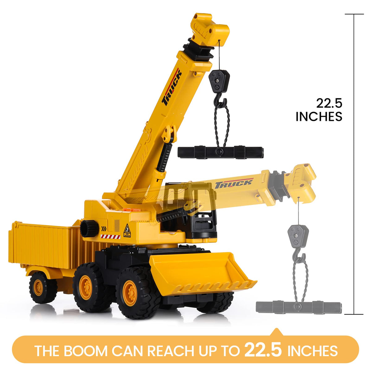 SASBSC toy trucks construction-assembly showcases 3-in-1 versatility.
