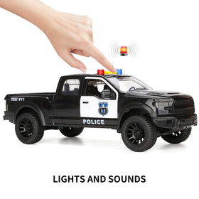 SASBSC large lightweight police truck ideal for young children