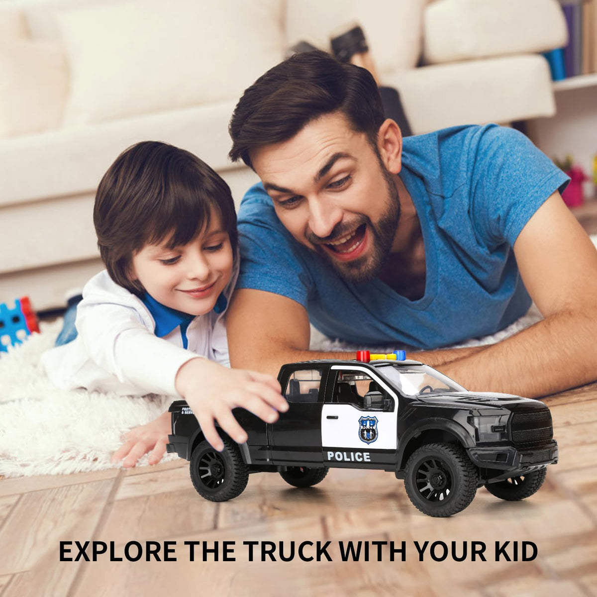 SASBSC police truck brings outdoor exploration and active fun