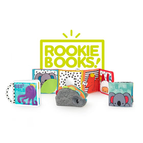 Sassy Rookie Books Badger texture: five fabrics for tactile exploration