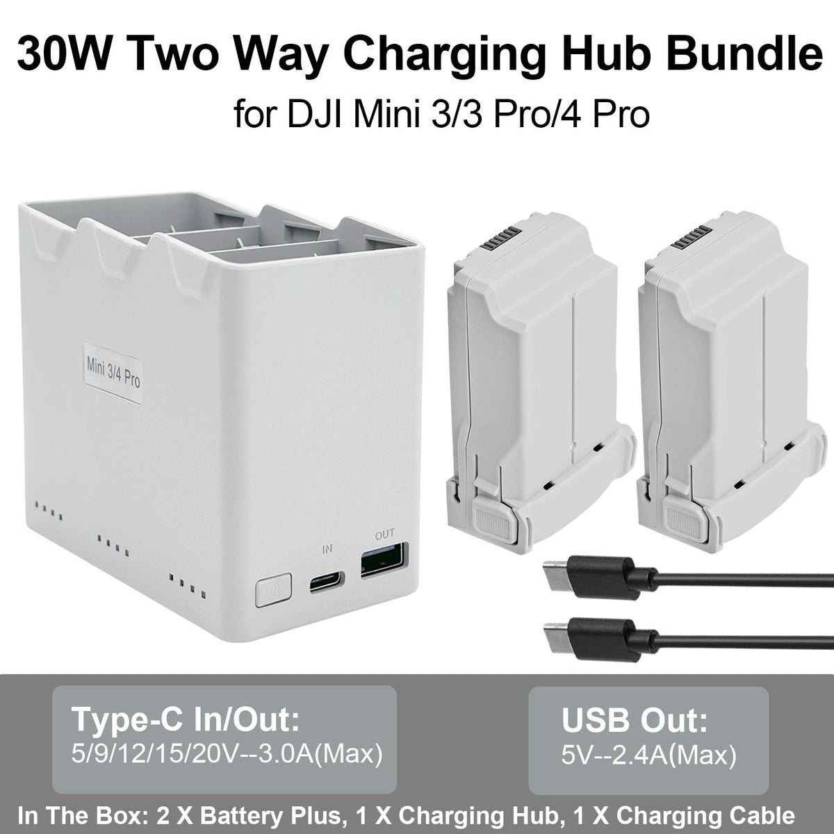 Satonaka Battery Plus for DJI Mini 3 Pro delivers extended air time and quick swaps.