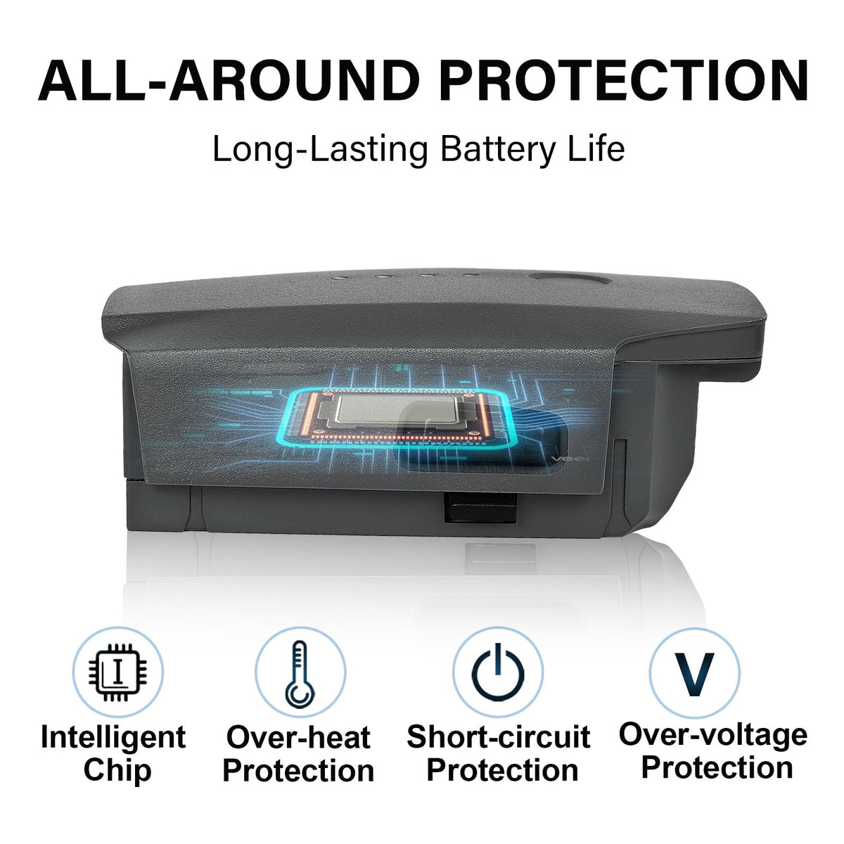Satonaka Mavic Pro Battery in packaging, ready to replace your drone's power pack.