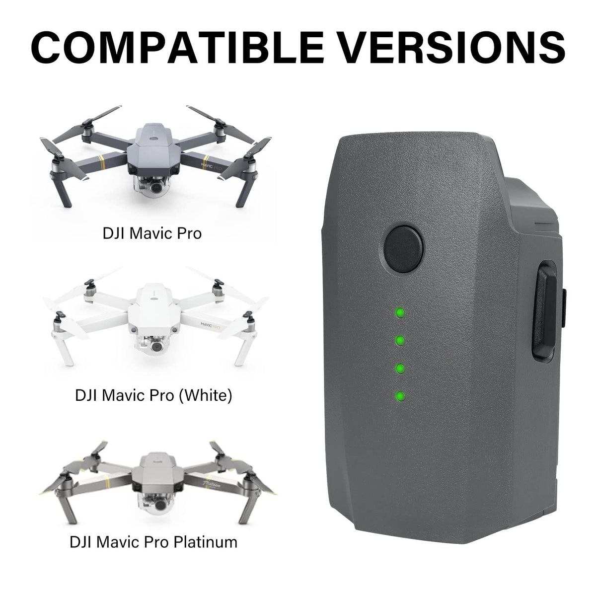 Satonaka Mavic Pro battery packaging highlights quality and safety checks