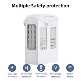 Satonaka Phantom 4 battery packaging emphasizes quality control and ready-to-use status