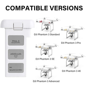 Satonaka Phantom 3 battery LED indicators close-up show status at a glance.