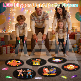 Sauyoza finger lights glow with eight patterns