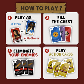 SAVANA Traitors Aboard treasure chest image emphasizes goal and suspense.
