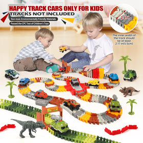 Save Unicorn track cars compatible with most tracks for versatile play