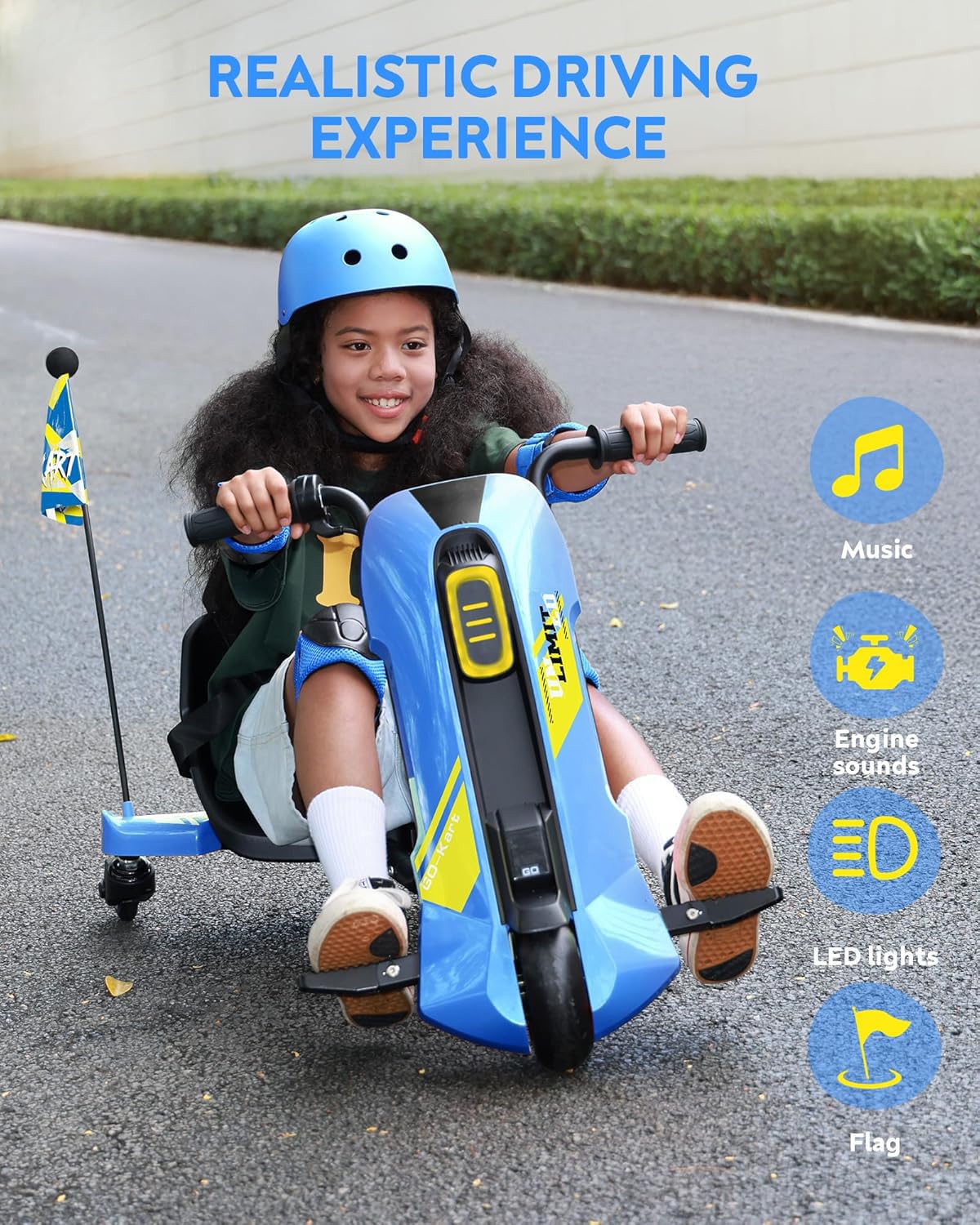 SaveJoy three-height seat adjustment for growing children.