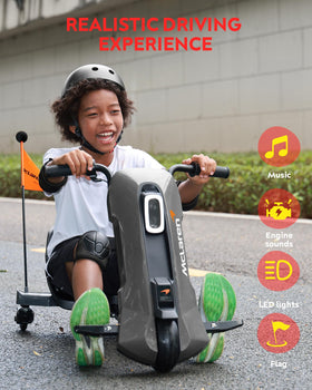 SaveJoy McLaren go-kart heavy-duty frame for long-lasting play