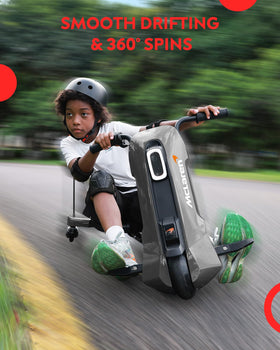 SaveJoy McLaren go-kart LED lights and sounds for immersive racing