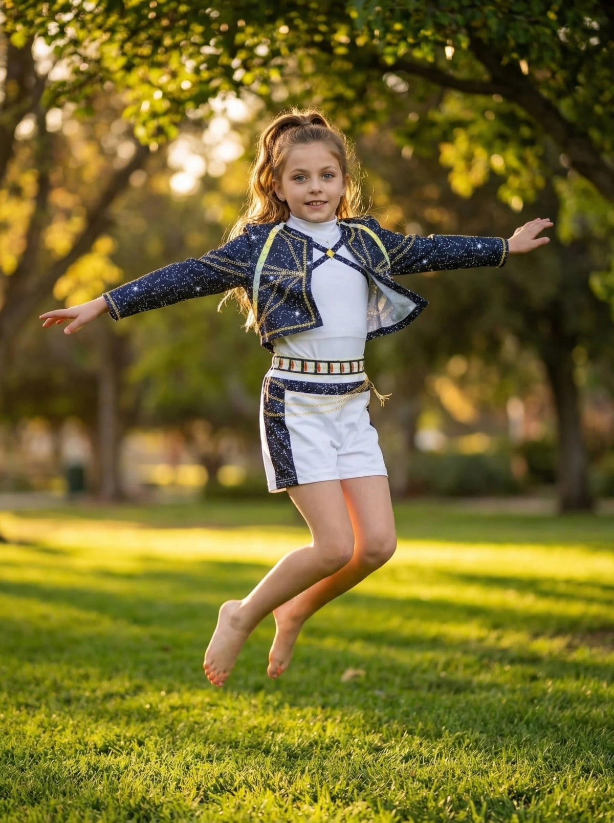 SAVITO size range 110cm–160cm fits growing children well.