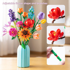 Sawaruita flowers 9 varieties: nine flower types for a lush, maintenance-free bouquet