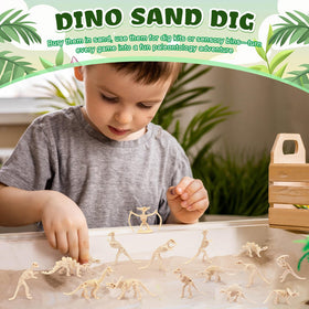 SAYAYA mini dinos suit dino sand dig and engaging party activities.