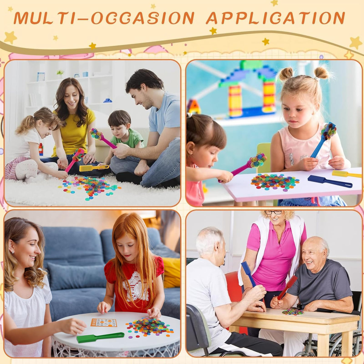 SayAYA family game night with magnetic bingo set boosts interactive learning