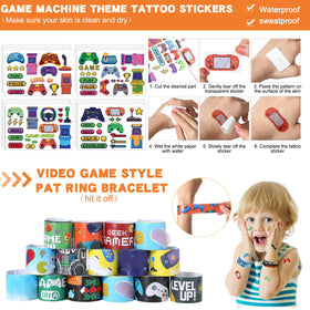 Sayglossy OPP bags provide secure party favor packaging.