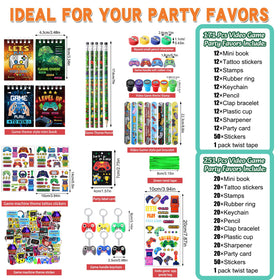 Sayglossy game stickers brighten favors and rewards.
