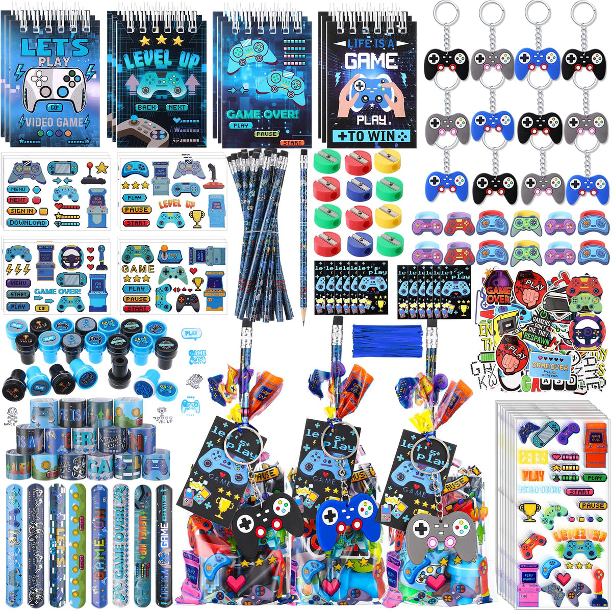 Sayglossy gaming party favors bag for compact gifting and easy party setup.
