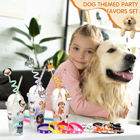 Saypacck dog-themed silicone bracelets for wearable party souvenirs