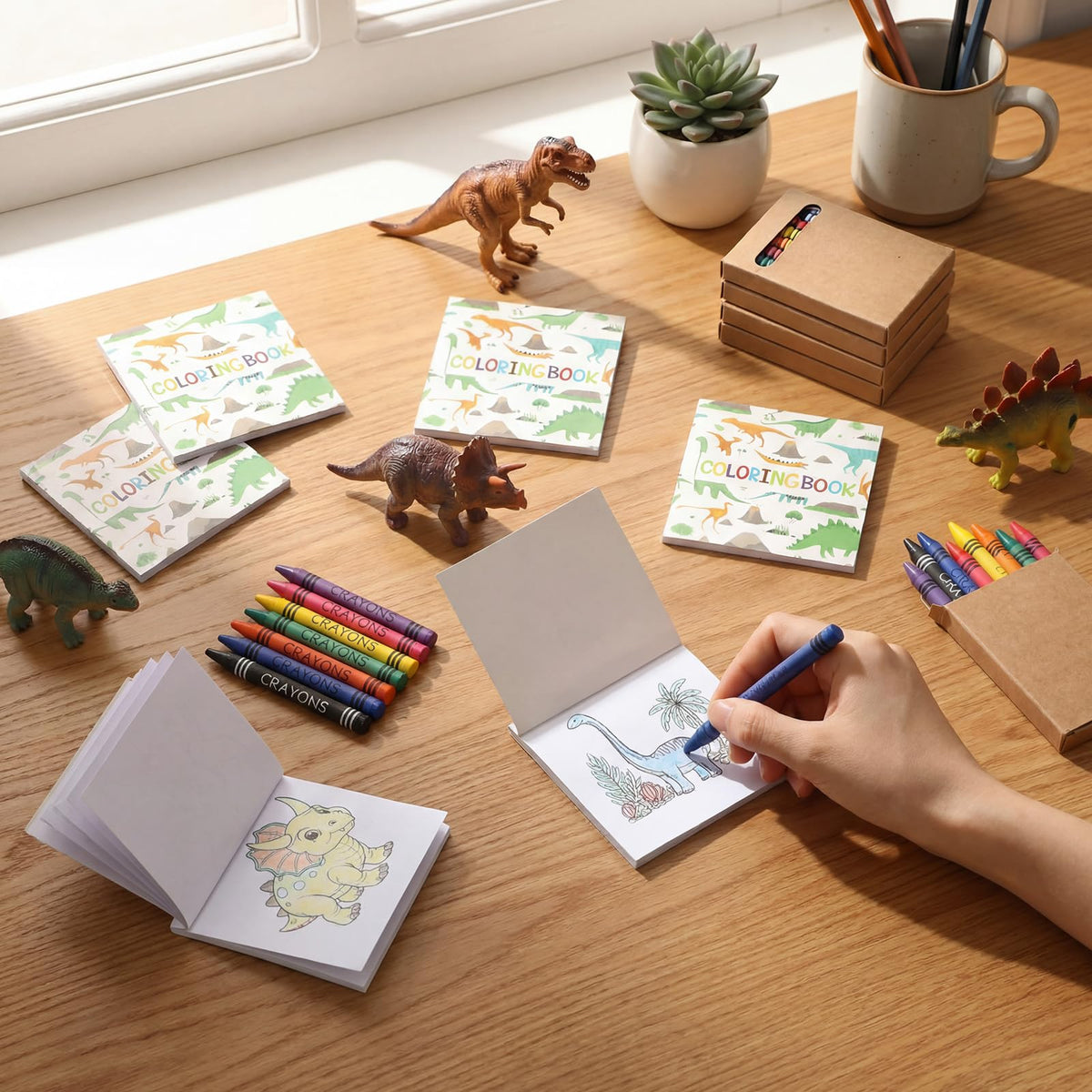 Saypacck portable coloring kit ideal for travel and classroom use