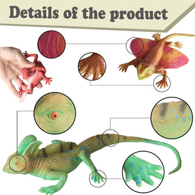 SCAHOW lizard squishies suitable for Halloween and party decorations