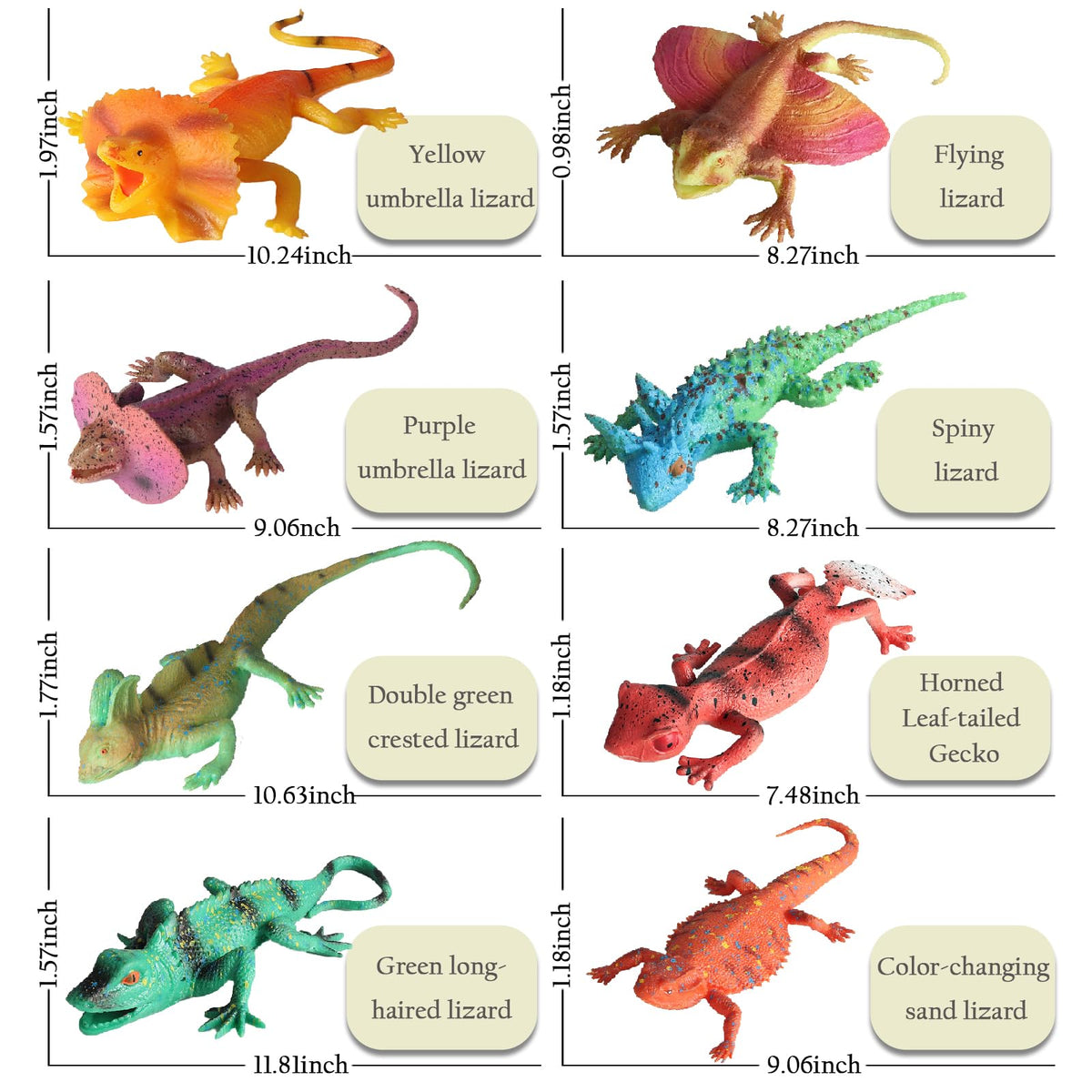 SCAHOW stretchy lizard figures ideal for focus activities and creative storytelling