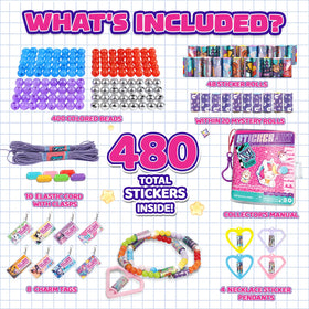 Scarmat 1000+ designs offer endless playful sticker options