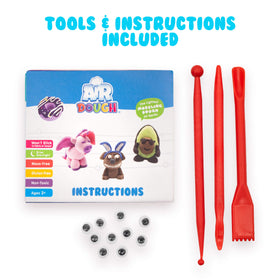 Scentco Air Dough googly eyes included add playful character to projects.